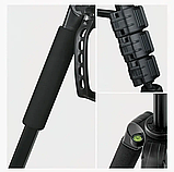 Штатив-тренога 170 см для зйомки з рівнем та чохлом, для фотоапарата та телефону., фото 6