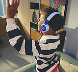 Дитячі навушники дротові JBL Junior 320 (JBLJR320BLU) блакитні, фото 6