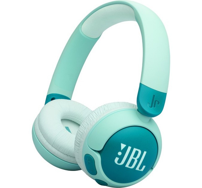 Навушники бездротові для дітей JBL Junior 320BT (JBLJR320BTGRN) зелені