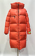 Куртка пуховик зимова кораловий Yimosis 1251 - натуральний пух М