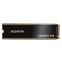 Накопичувач SSD M.2 ADATA LEGEND 960 1TB 2280 PCIe Gen 4x4 3D NAND Read/Write: 7400/6000 MB/sec