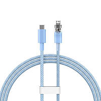 Кабель Baseus Explorer Series Fast Charging Cable with Smart Temperature Control Type-C to iP 20W 1m Blue