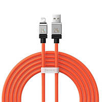 Кабель Baseus CoolPlay Series Fast Charging Cable USB to iP 2.4A 2m Orange