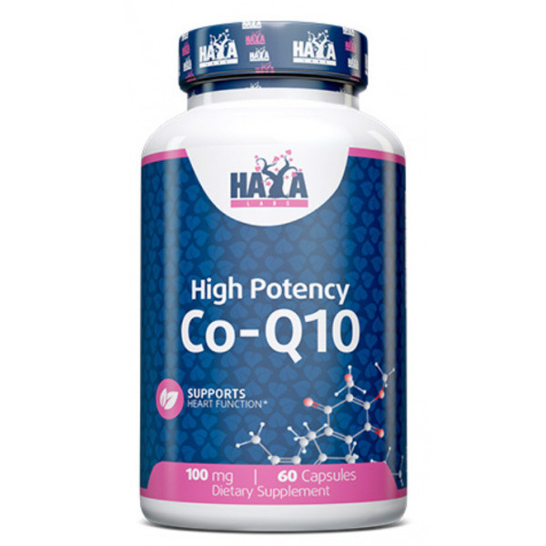 Коензим Q10 Haya Labs High Potency Co-Q10 100 mg 60 caps