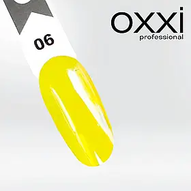 Вітражний гель-лак для нігтів Oxxi Professional Crystal Glass №06, 10 мл