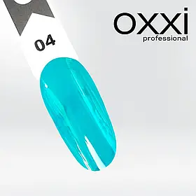 Вітражний гель-лак для нігтів Oxxi Professional Crystal Glass №04, 10 мл