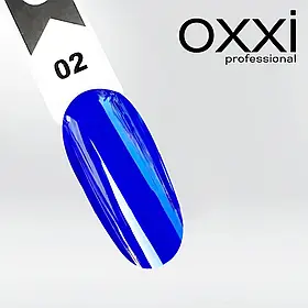 Вітражний гель-лак для нігтів Oxxi Professional Crystal Glass №02, 10 мл