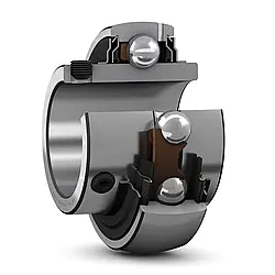 Підшипник YAR-208-2F SKF розміри: 40*80*49,2 закріплювальний типу UC