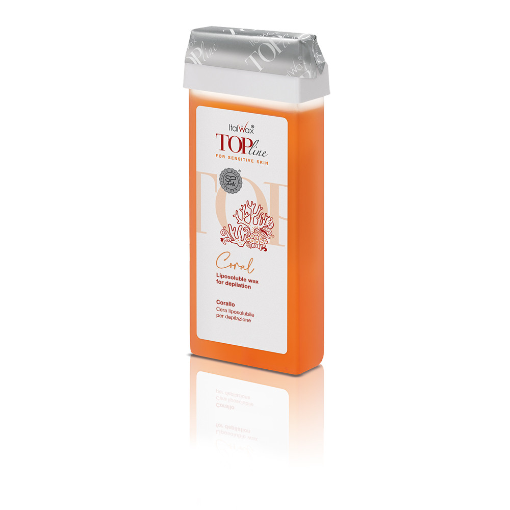 Віск Italwax TOP LINE в картриджі Корал 100 г