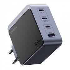 Мережевий зарядний пристрій UGREEN X565 Nexode Air USB+3xUSB-C 100W GaN Tech QC4.0 PD3.0 Space Gray (35043)
