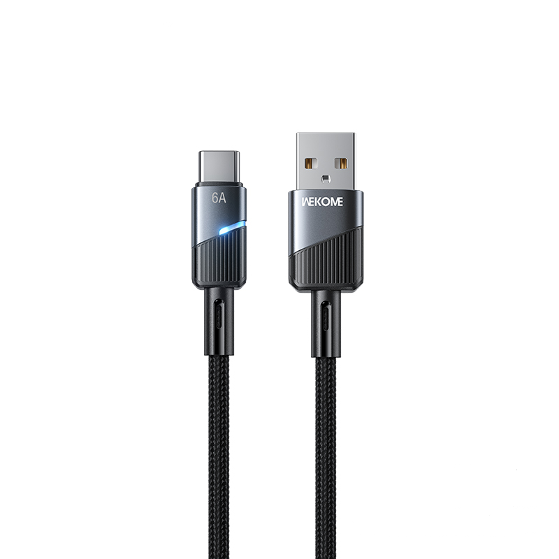 Кабель WEKOME WDC-36 Type-C Intelligent Power-off Super Fast Charging Data Cable 1M