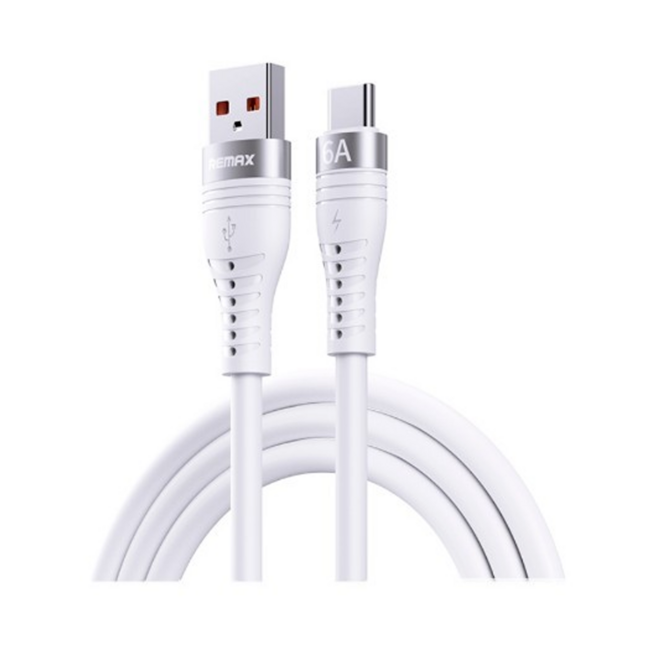Кабель Remax RC-C138 Bintrai Series 66W Fast Charging Data CableUSB Type-C 1.2M white