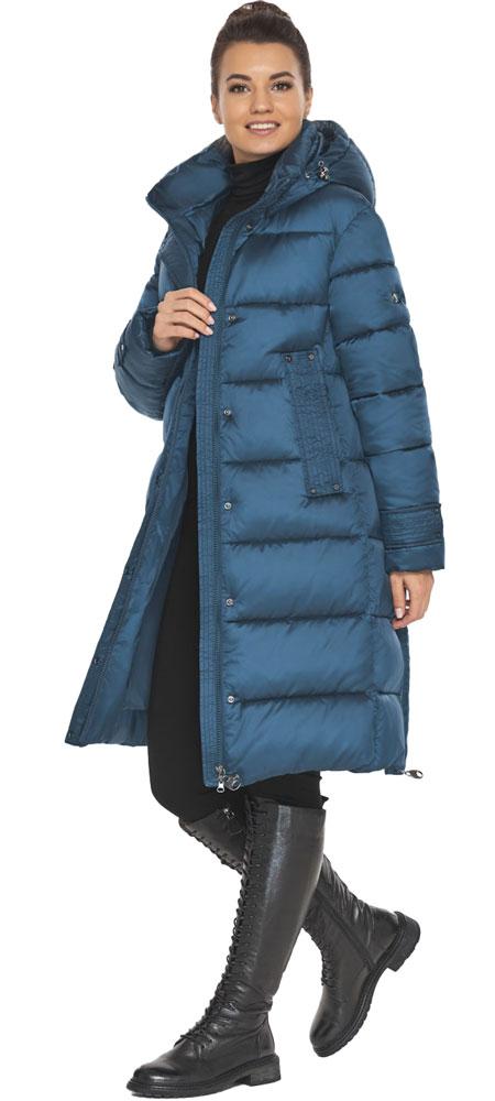 Жіноча куртка колір синій флюорит модель 57400 44 (XS) 48 (M)