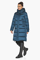 Жіноча куртка колір синій флюорит модель 57400 44 (XS) 48 (M), фото 6