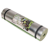 Каремат туристичний розкладний 1800х600х10мм, фольга, EVA.