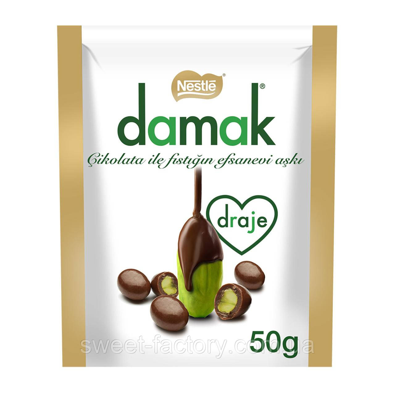 Драже Nestle Damak Draje Milk Chocolate 50g