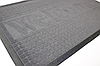 Килимок 90*60 см брудозахисний на гумовій основі сірий з бортиком, фото 2