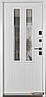 Вхідні двері з терморозривом модель  Country NeoGlass (RAL 7021) комплектація COTTAGE, ABWEHR, фото 2