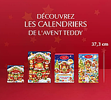 Адвент календар із шоколадом Lindt Teddy Advent Calendar 124 г, фото 8