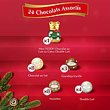 Адвент календар із шоколадом Lindt Teddy Advent Calendar 124 г, фото 6