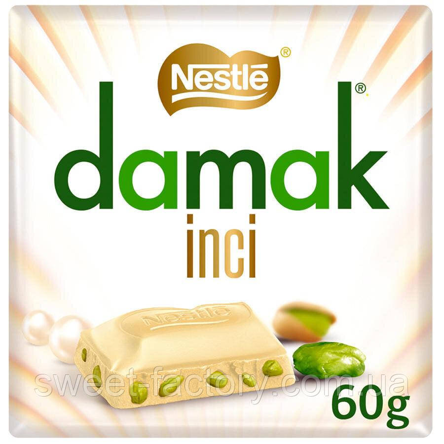 Шоколад Nestle Damak Inci White Chocolate Pistachio 60g