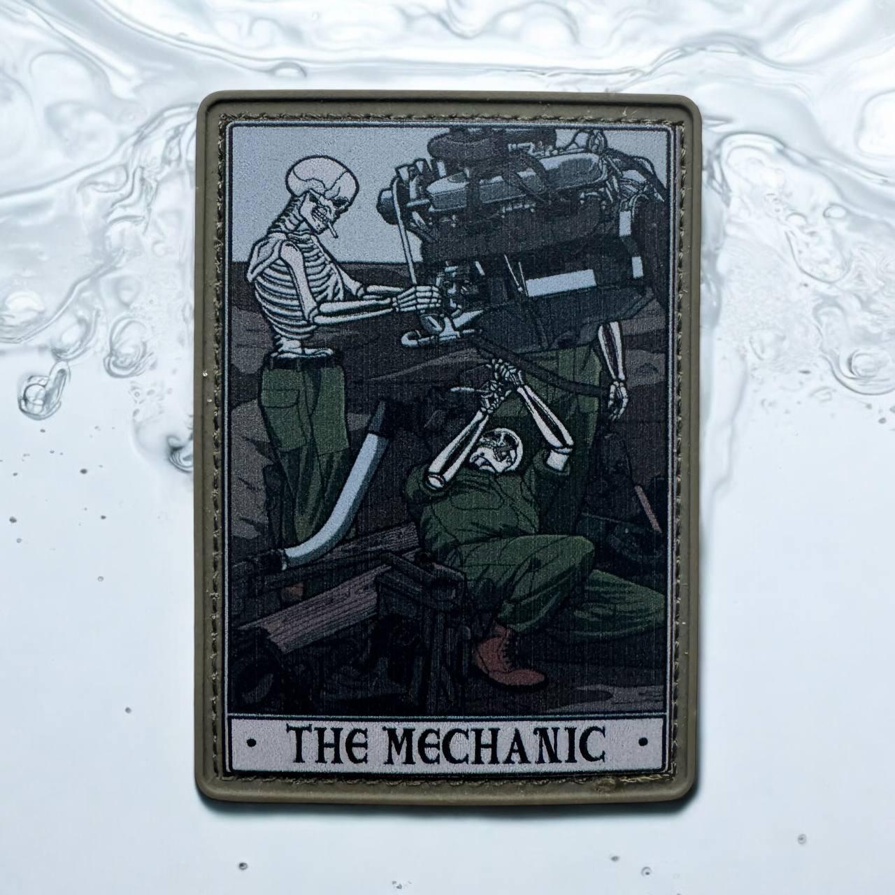 Шеврон механік "The Mechanic" гумовий