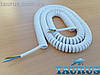 Кабель спіральний білий ThermoPulse Power White 1.5m 3G1.5 /розтягнення до 9 м. Потужність до 3500W. Мідь, фото 6