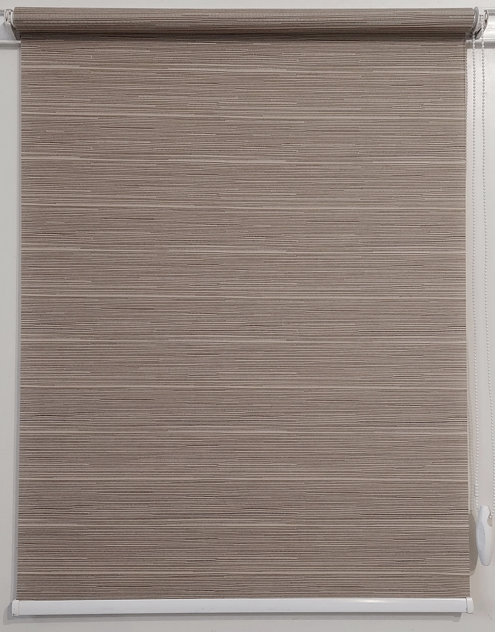 Рулонна штора Джут Темно-бежевий, фото 1