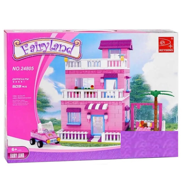 Конструктор AUSINI Fairyland "Заміський будинок" (501 деталь) арт. 24805