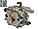 Карбюратор STH FS 160 на бензокосу FS 220 FS 240 FS 220 K FS 280 FS 280 K FS 290 мотокос C15-51 C1SS3E 41190071061 4119 120 0602, фото 3