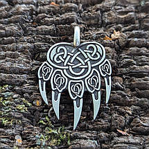 Печатка Велеса, Ведмежа лапа Велика, Кулон, амулет, талісман, фото 2