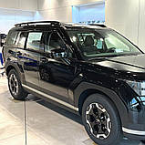 Дефлектори вікон (вітровики) Hyundai Santa Fe 2023- (6шт./Autoclover/Корея), фото 8