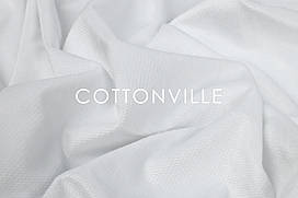 Відріз вельвету Білий 225х120 см