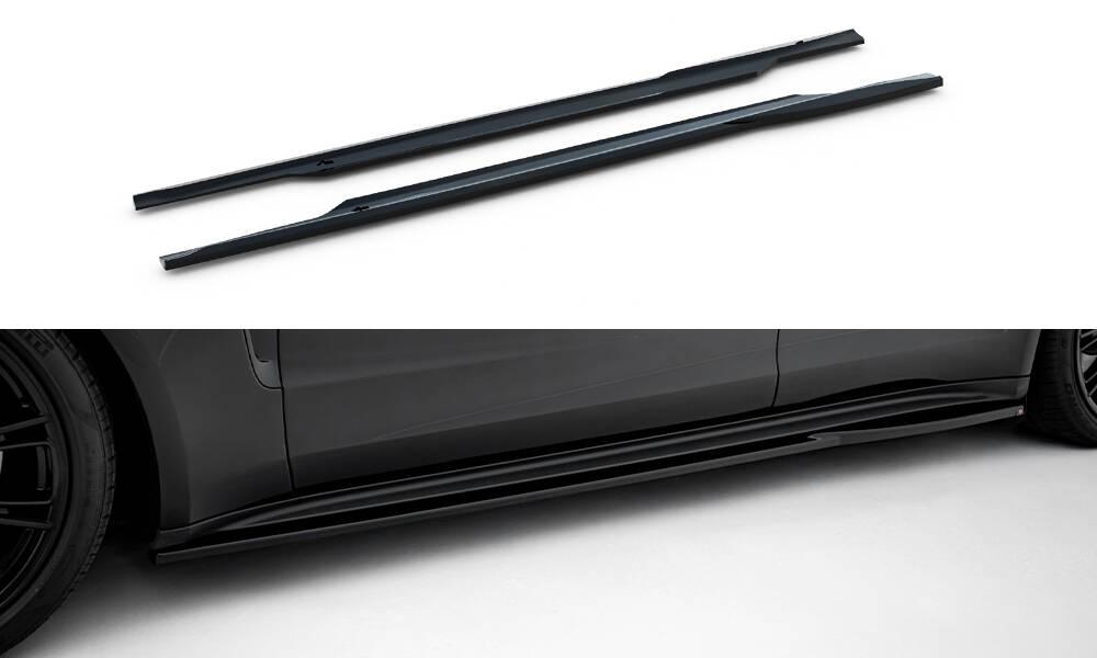 Пороги Porsche Panamera 971 (16-20) тюнінг обвіс леза спідниця елерон, фото 1