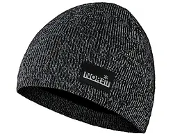 Шапка в'язана світловідбивна Norfin KOBOLD REFLECTIVE (100% акрил/підкл.фліс/чорний) р.L
