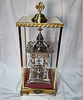 Дарохранильниця нікель з ковпаком