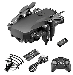 Складаний міні дрон з дистанційним керуванням. HD камера. Міні квадрокоптер