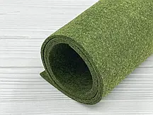 Повсть штучна — зелений мох 3 мм