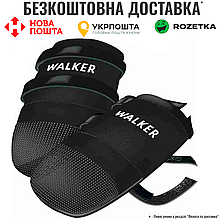 Черевики Trixie «Walker Care» для собак, поліестер, розмір XXL, 2 шт (чорні)