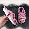 Капці домашні жіночі Inblu хутряні рожеві 4679, фото 2