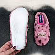 Капці домашні жіночі Inblu хутряні рожеві 4679, фото 3