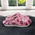 Капці домашні жіночі Inblu хутряні рожеві 4679, фото 4