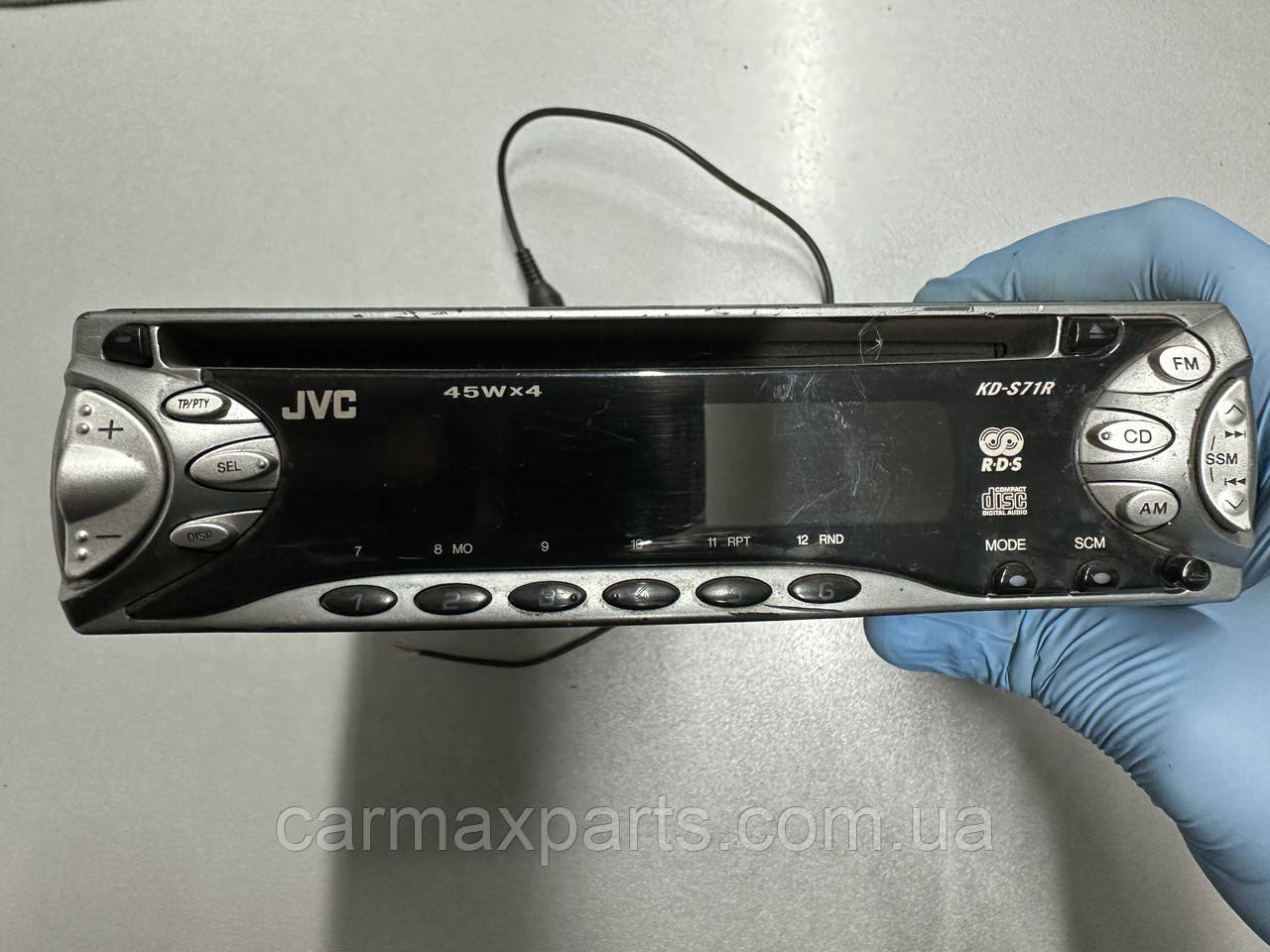 Автомагнітола магнітофон автомобільний JVC б/у оригінал