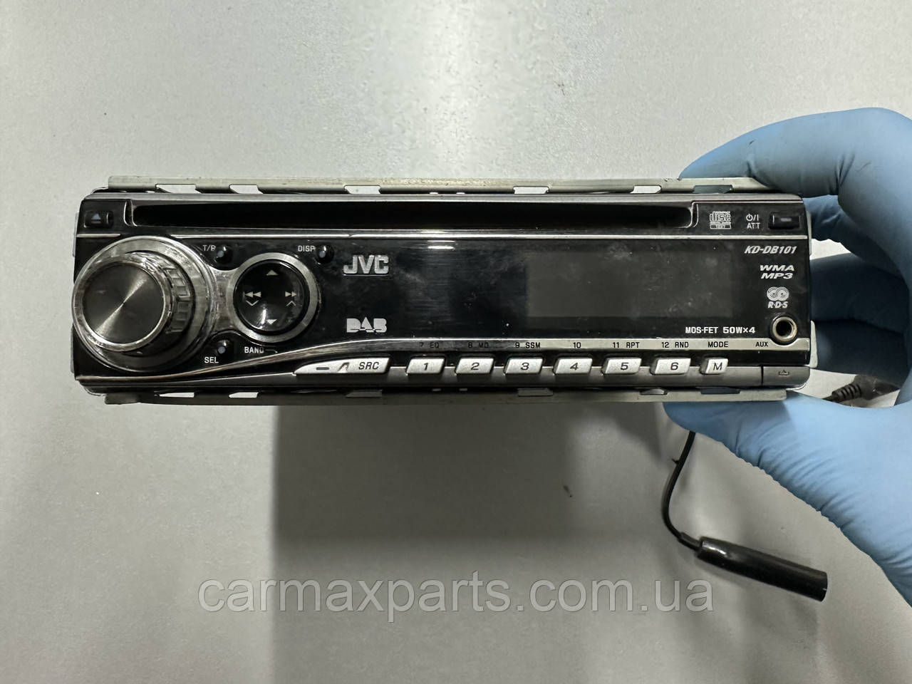Автомагнітола магнітофон автомобільний JVC MP3 б/у оригінал