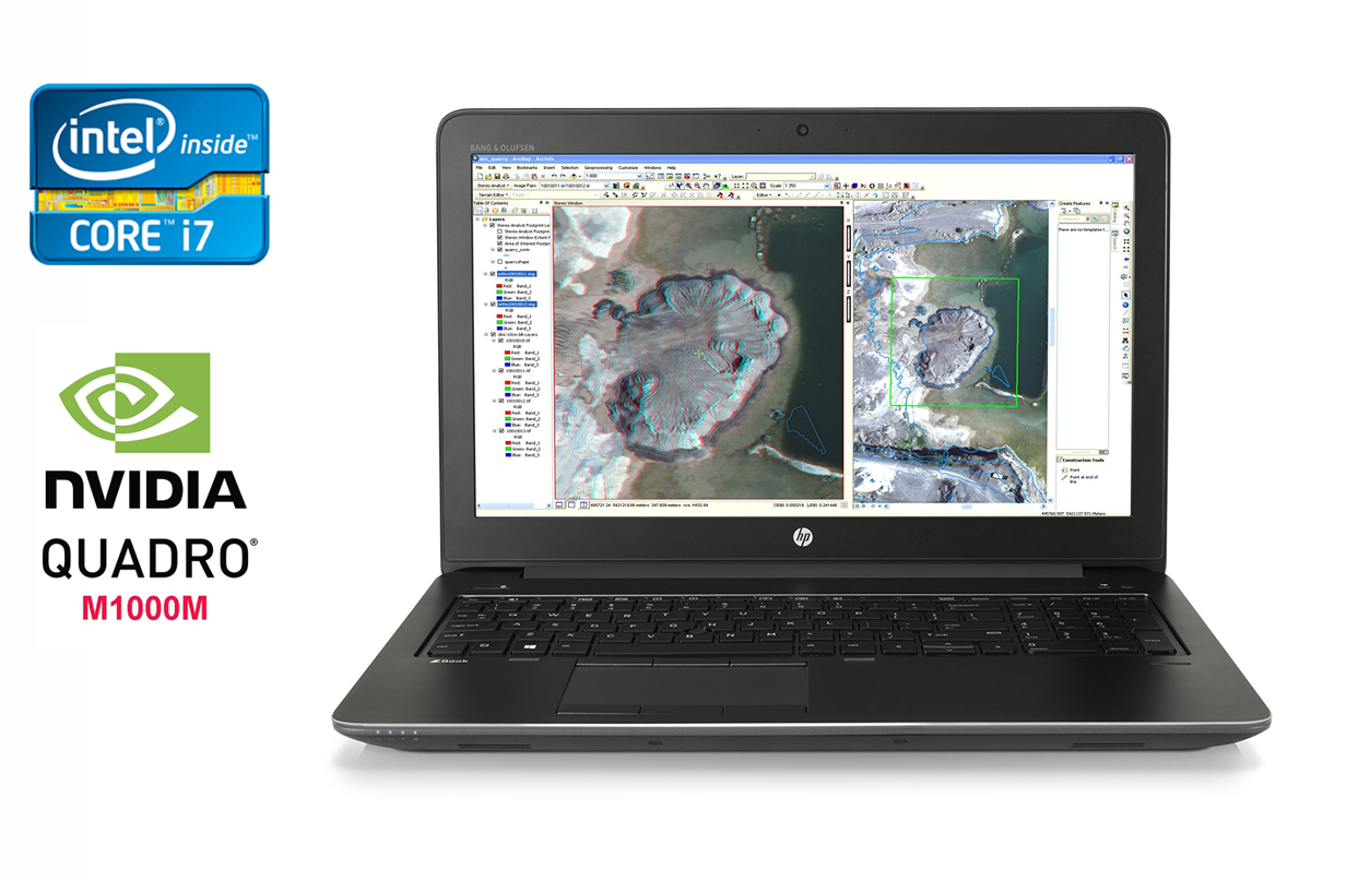 Ноутбук HP zBook 15 G3/ 15.6" (1920x1080)/ Core i7-6820HQ/ 16 GB RAM/ 512 GB SSD/ Quadro M1000M 2GB