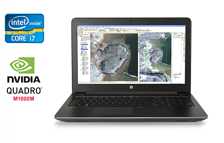 Ноутбук HP zBook 15 G3/ 15.6" (1920x1080)/ Core i7-6820HQ/ 16 GB RAM/ 512 GB SSD/ Quadro M1000M 2GB, фото 1