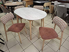 Стілець Порто з масиву та фанери в наявності