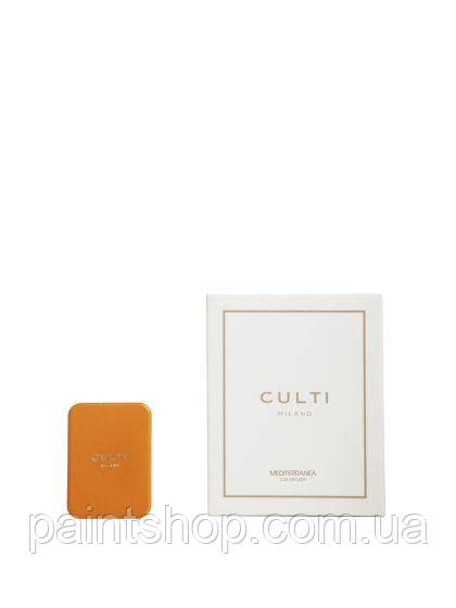 Ароматизатор Culti Milano Car Diffuser Pelle Orange C/Refill Mediterranea 73 х 53