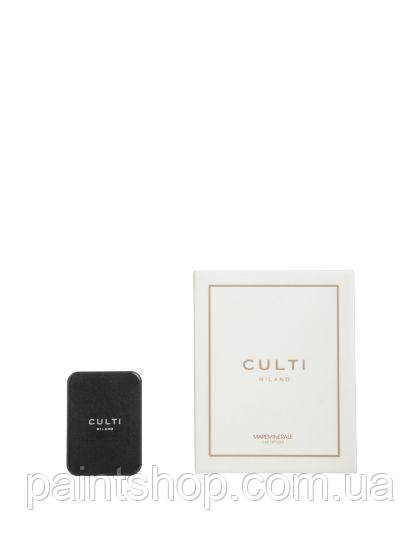 Ароматизатор Culti Milano Car Diffuser Pelle Nera C/Refill Mareminerale 73 х 53
