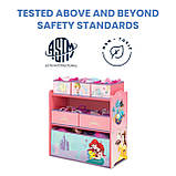 Disney Princess Delta Children TB87244PS Органайзер ящик для іграшок, фото 6